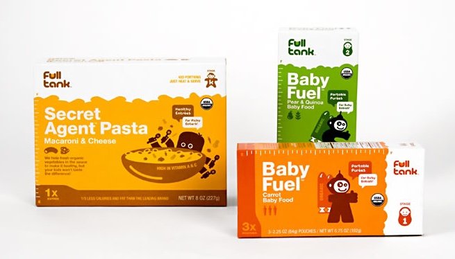 FULLTANK婴儿食品包装设计