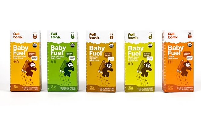 FULLTANK婴儿食品包装设计
