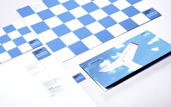CapitalJets航空公司VI形象设计