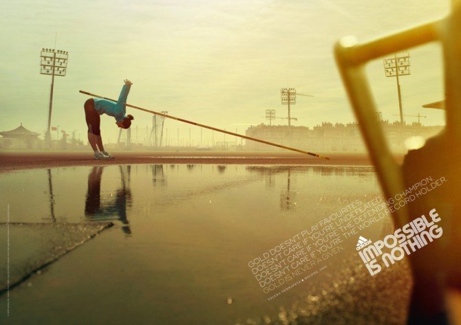 GOLDISNOTAGIVEN:ADIDAS创意海报欣赏 GOLDISNOTAGIVEN:ADIDAS创意海报欣赏