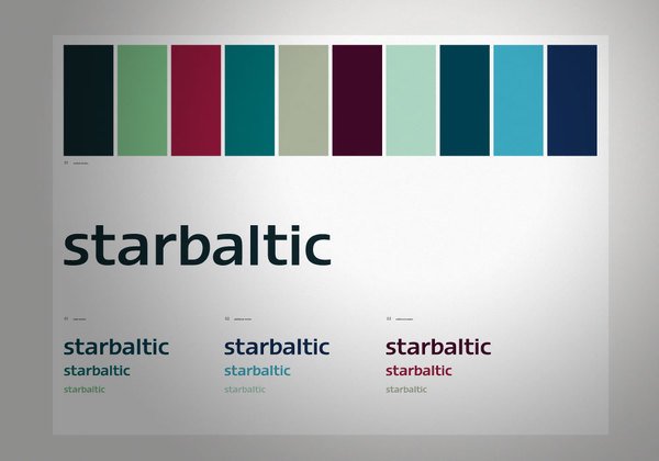 Starbaltic网站VI形象设计 Starbaltic网站VI形象设计