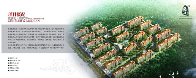 楼书设计欣赏:盛世豪庭