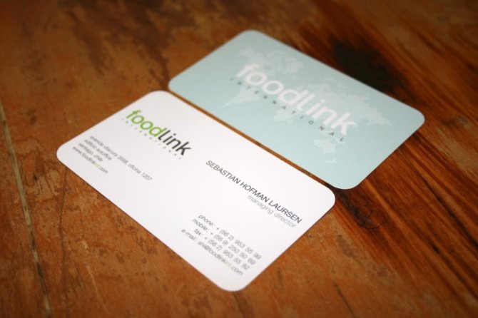 foodlink卡片设计