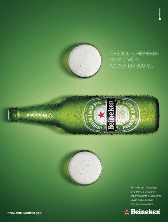 Heineken啤酒平面广告设计 Heineken啤酒平面广告设计
