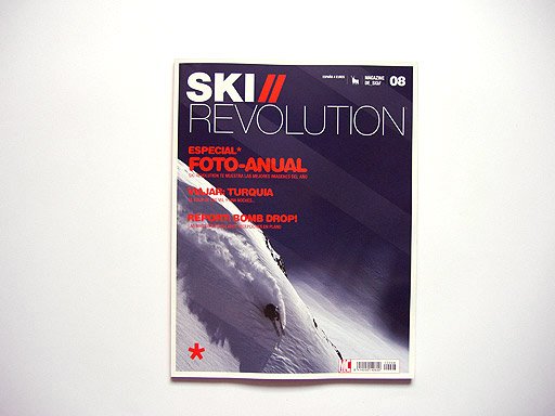 滑雪杂志SkiRevolution版式设计 滑雪杂志SkiRevolution版式设计