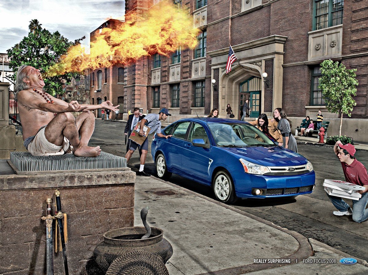 FORDFOCUS广告设计欣赏