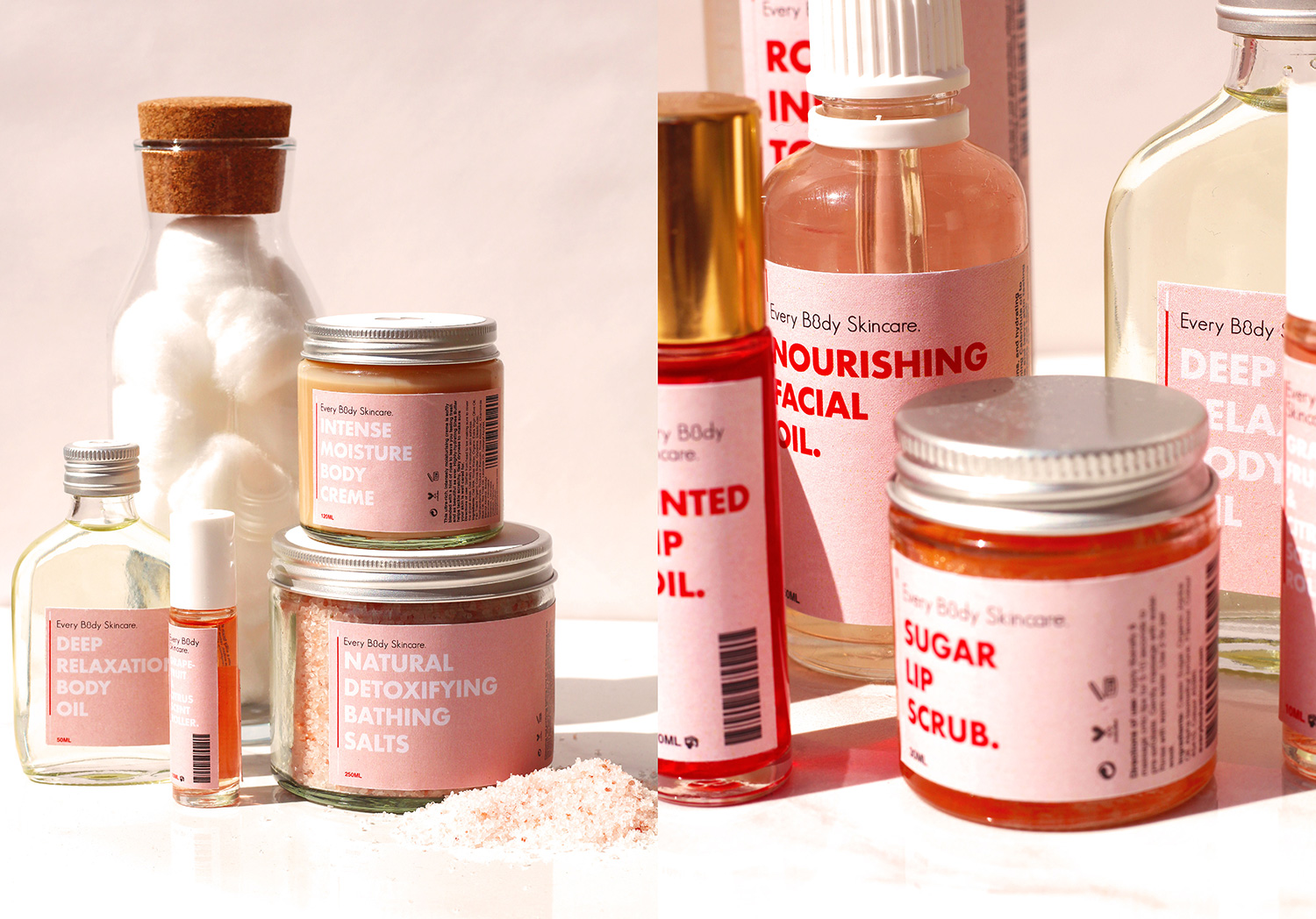 Every Body Skincare护肤品包装设计