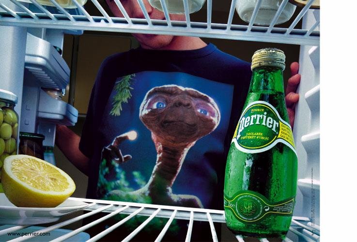 PERRIER矿泉水广告欣赏