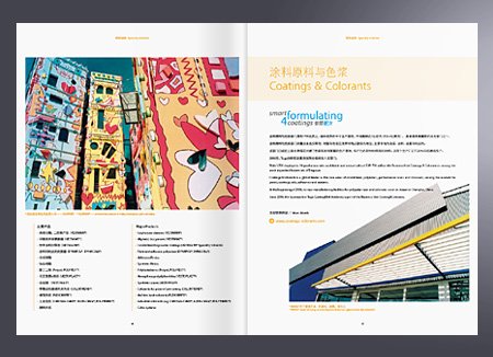 degussa德固赛公司宣传册设计