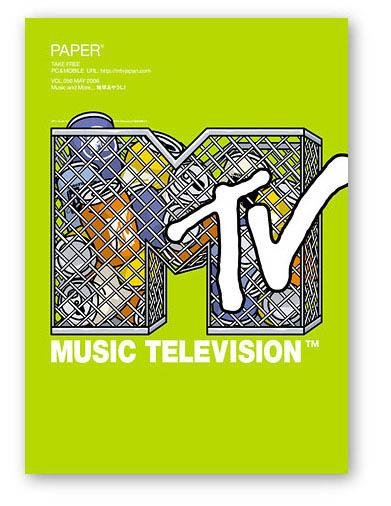 MTV电视台杂志封面设计