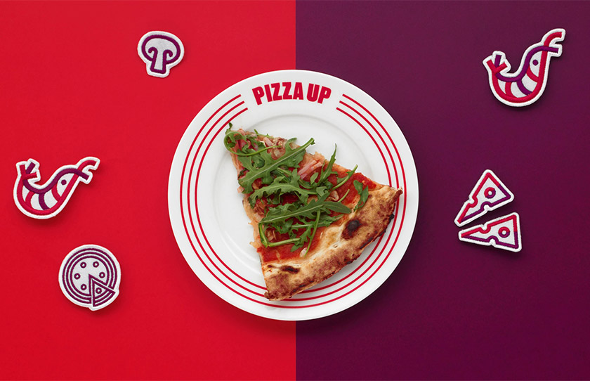 韩国比萨连锁餐厅PizzaUp品牌新形象 韩国比萨连锁餐厅PizzaUp品牌新形象