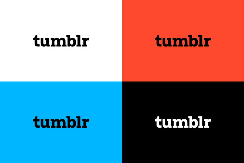 轻博客网站Tumblr品牌视觉设计