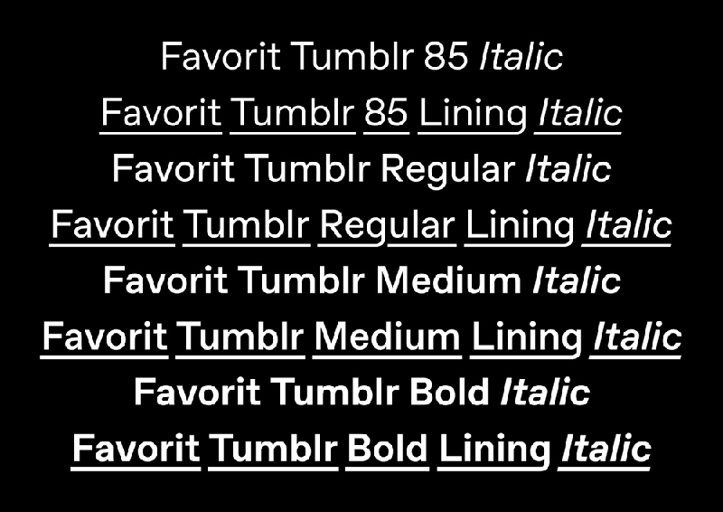 轻博客网站Tumblr品牌视觉设计