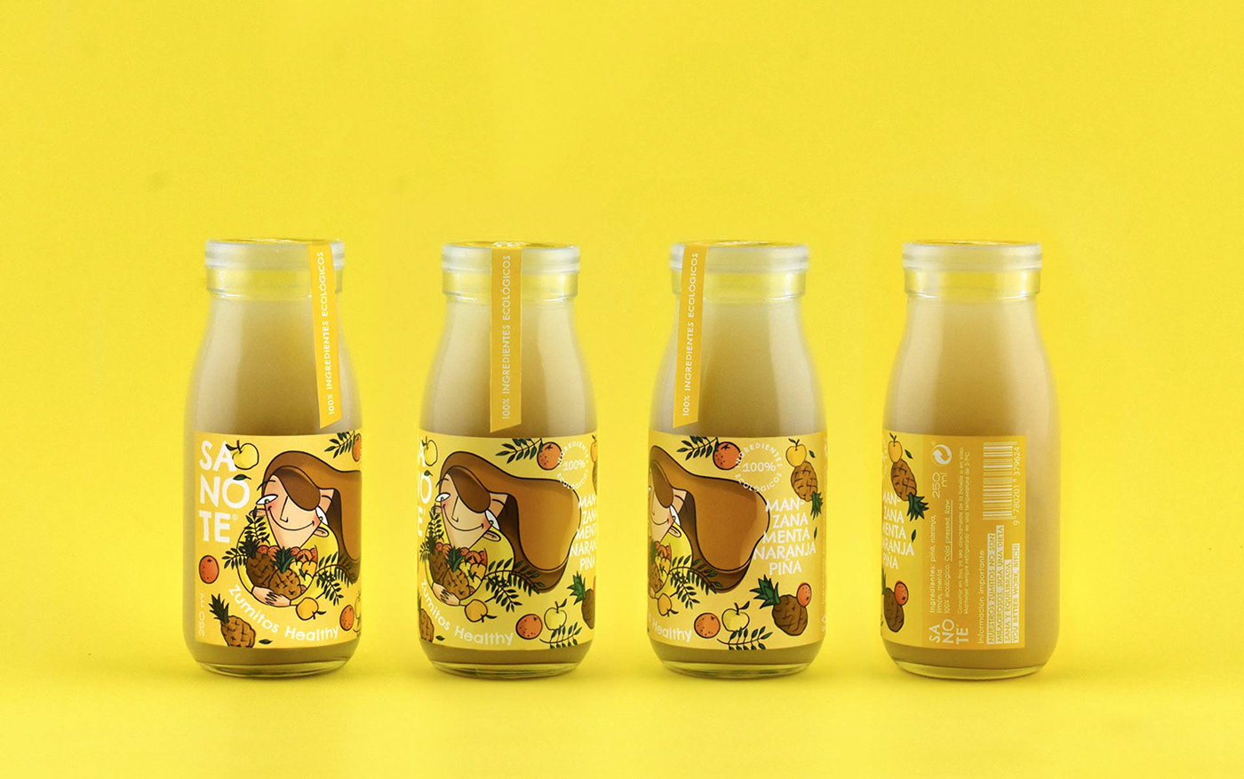 Sanote Zumitos Healthy健康果汁包装设计
