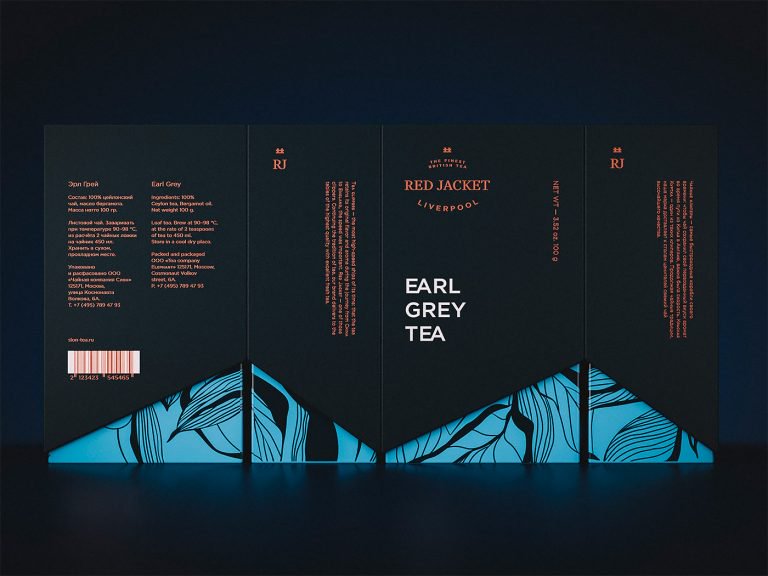 Red Jacket茶品牌包装设计