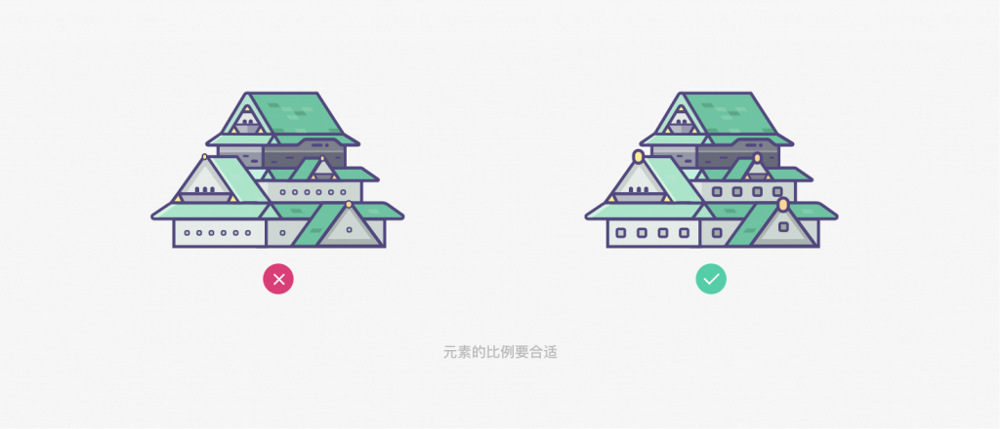 扁平描边插画呕血教程