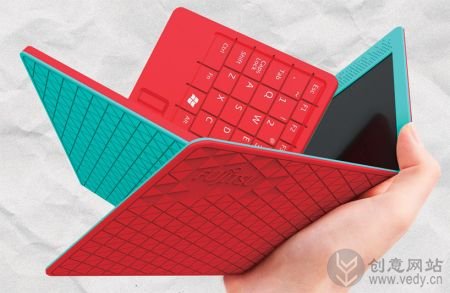 多次折叠的笔记本创意设计