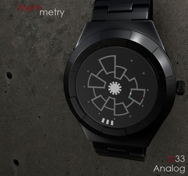 Asymmetry Analog 概念手表