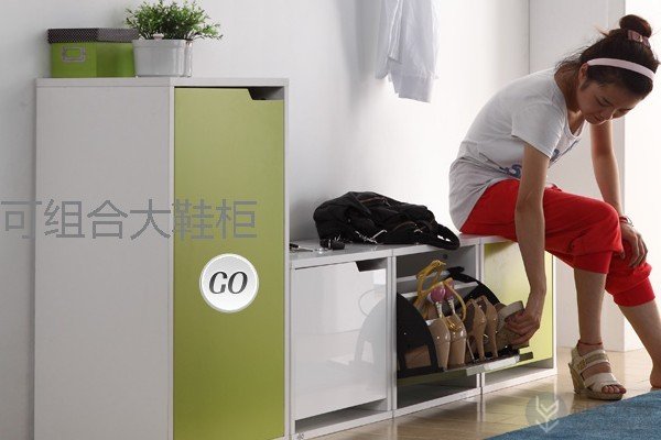 自由组合样式的创意收纳柜
