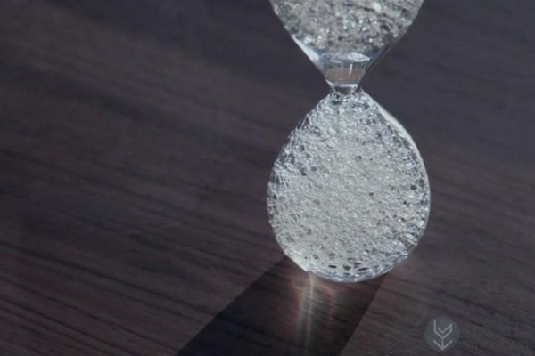 水珠泡泡样式的创意沙漏