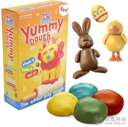 美味的创意手工面团玩具