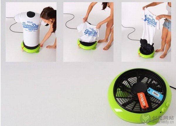 创意熨烫系统的衣服烘干器