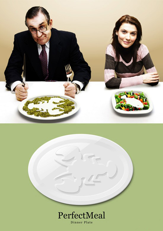 可以控制食欲的盘子