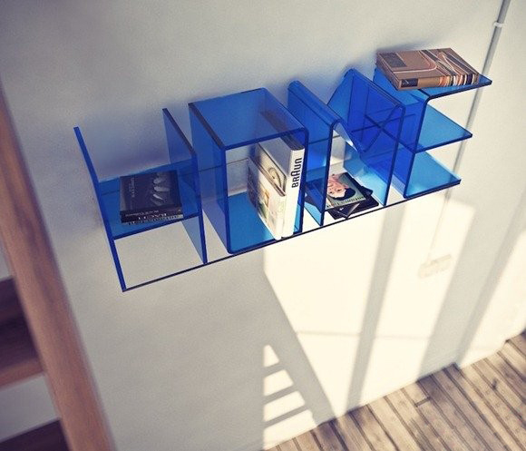 HOME字母组合的置物架(二) 用字母组合拼出的置物架