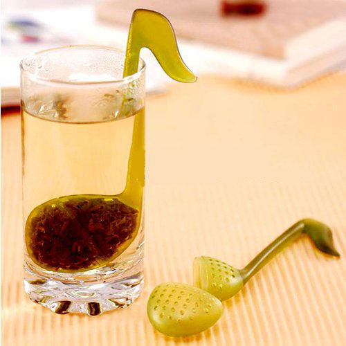 音乐茶匙泡茶器 音符音乐茶匙泡茶器