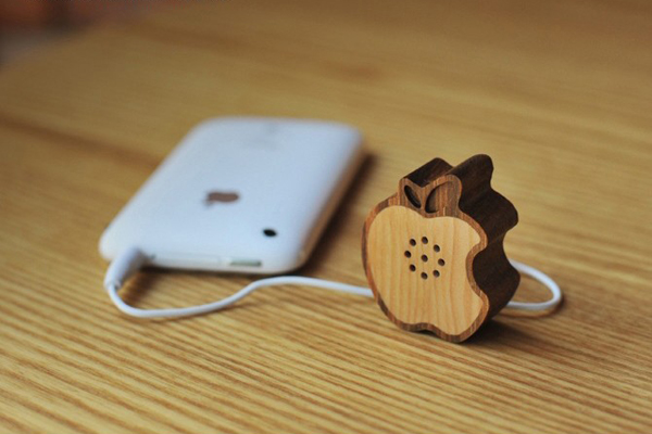 Wooden Fruit 纯木音箱 Wooden Fruit 纯木苹果音箱