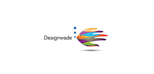Design Wade by Riz Ali 67个包含水下动物的创意LOGO设计