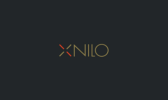 40个创意简单文字的Logo设计