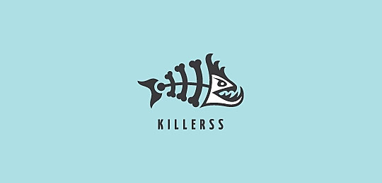 Killerss (v.02) by McGuire Design 67个包含水下动物的创意LOGO设计