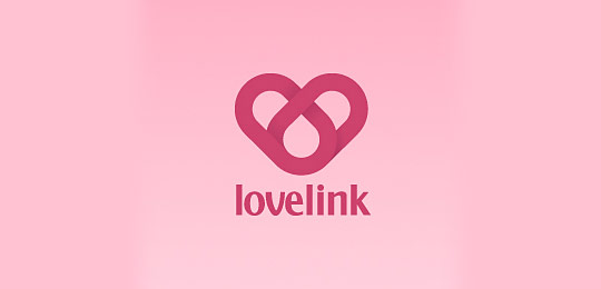51个心形图案的创意LOGO设计
