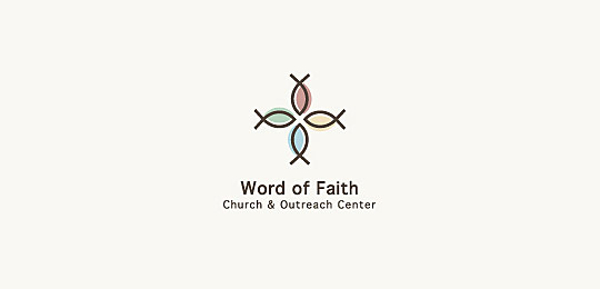 Word of Faith by Matt Frank 67个包含水下动物的创意LOGO设计