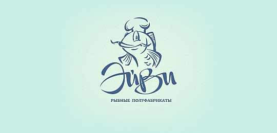 ayvi by Alexey Markin 67个包含水下动物的创意LOGO设计