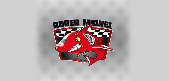 Roger Michel by Eric Schmid 67个包含水下动物的创意LOGO设计