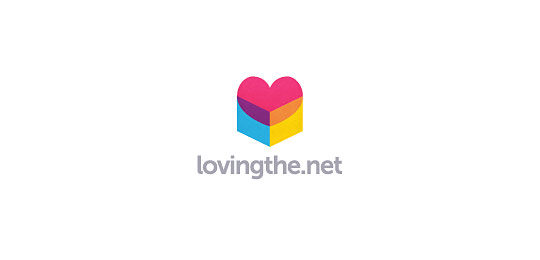 51个心形图案的创意LOGO设计