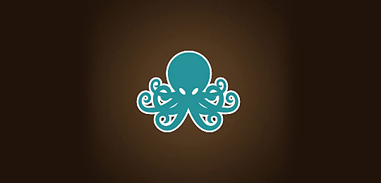 Studio Multimedia Lotbiniere by David Laplante 67个包含水下动物的创意LOGO设计