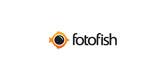 fotofish by Ross Burwell Designs 67个包含水下动物的创意LOGO设计