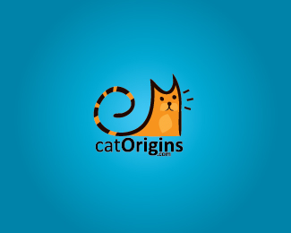 20个以猫为主题的创意Logo设计