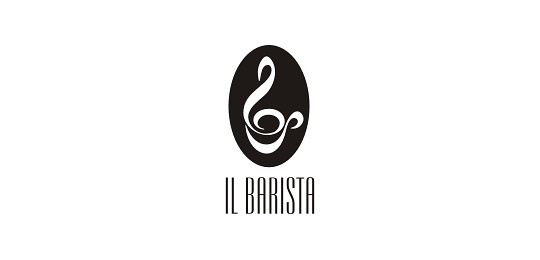 IL BARISTA (2002) by Sebastiany 50个包含咖啡的创意LOGO设计