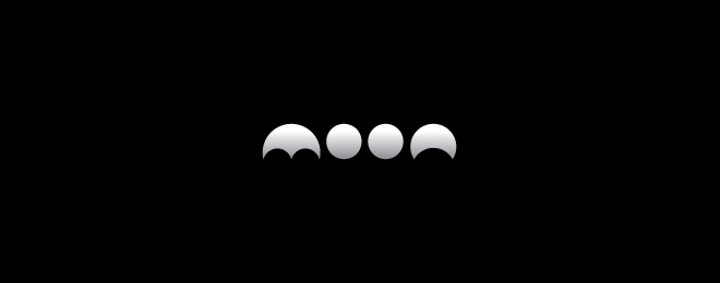 moon logo design 40个以月亮为主题的创意Logo设计