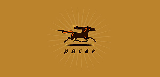 40个表现体育运动的创意LOGO设计
