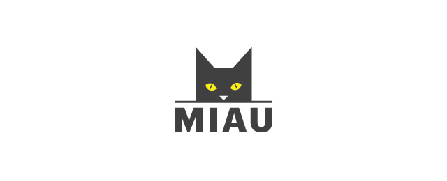 28个以猫为主题的创意Logo设计