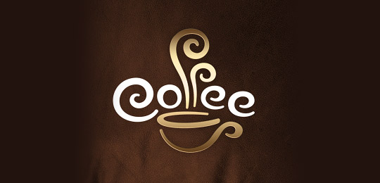 Coffee Cup by Jan Zabransky 50个包含咖啡的创意LOGO设计