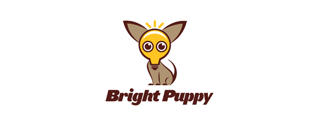 dog logo design 40个漂亮创意的Logo设计参考作品