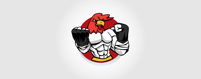 40 Creative Rooster Logo Designs 40个以鸡为主题的创意Logo设计