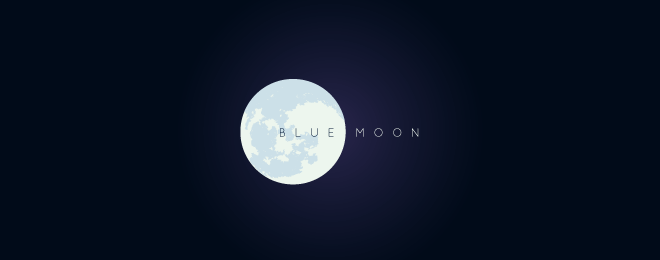 moon logo design 40个以月亮为主题的创意Logo设计