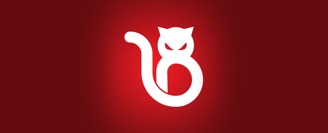 28个以猫为主题的创意Logo设计